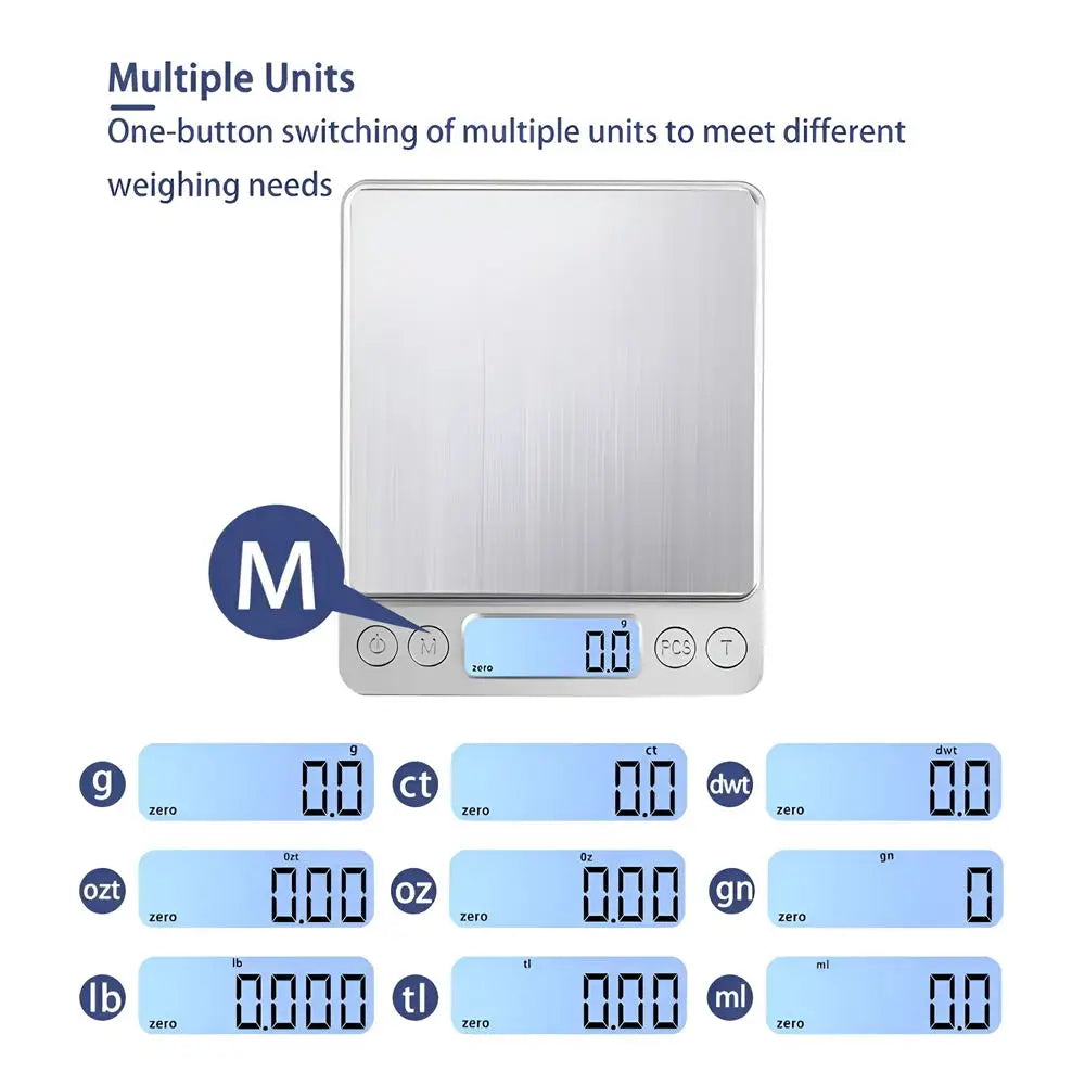 Utensly™ Digital Kitchen Scale